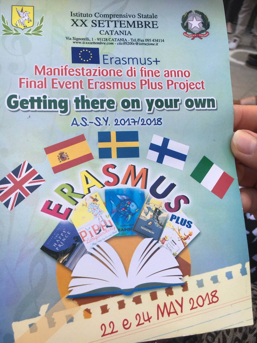 Last meeting in Catania of the project has been a great sucess! Thanks to all My friends all over Europe! #Erasmusplus #GettingThereOnYourOwn