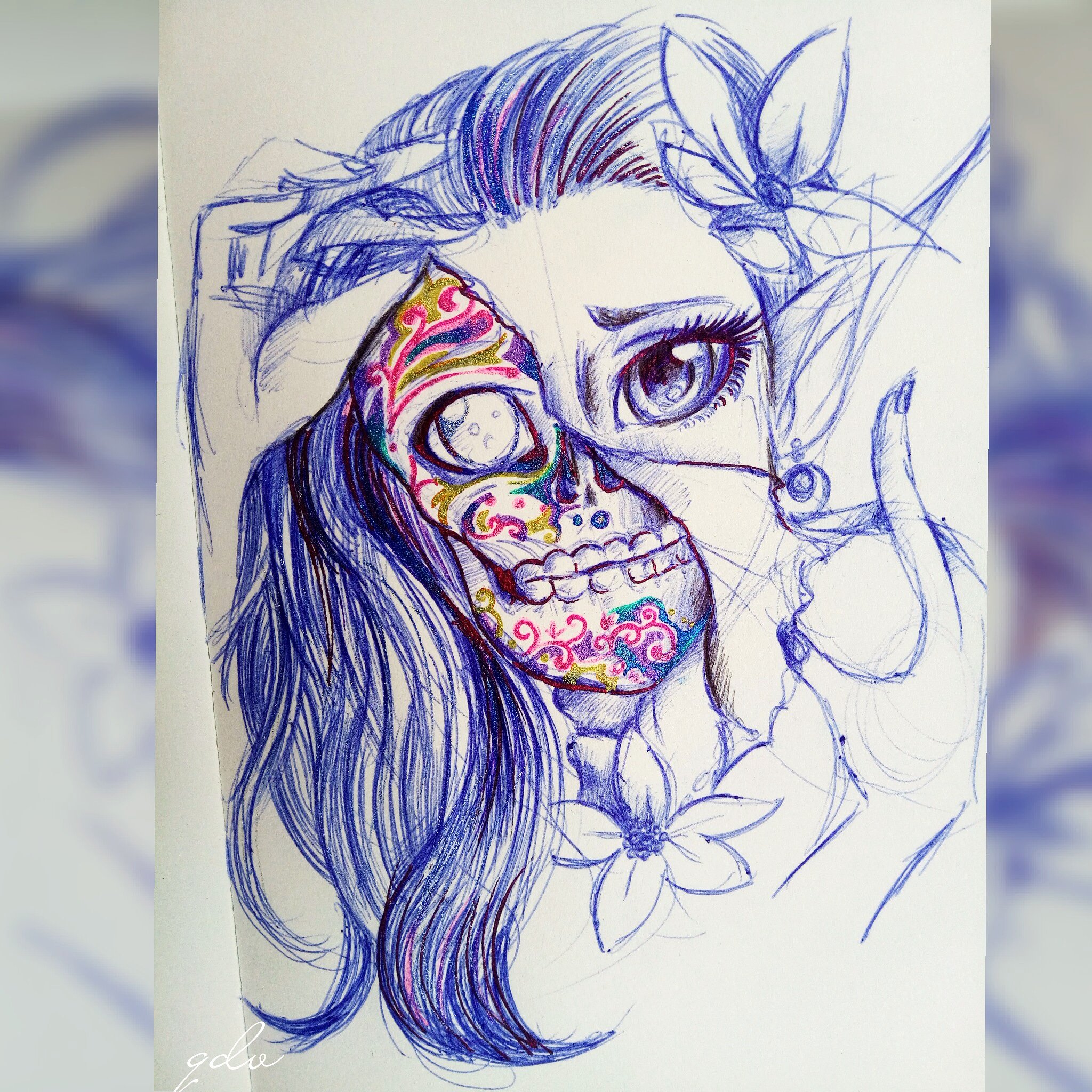 Creepy Anime Drawings In Pencil