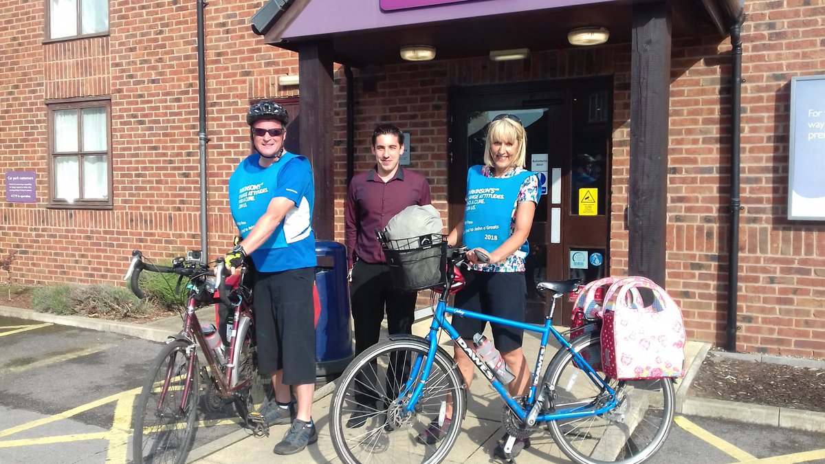 Good luck to our guests checking out today!!!! They are cycling all over the uk for 20 days and we are delighted to have them as our guests on day 8 #allforcharity #goodluck <a href="/paulallancurtis/">Paul Curtis 💙</a> <a href="/SDEBDD/">simon ewins</a> <a href="/RikkiQuinlan/">RQPI</a> <a href="/LauraEvans81/">Laura EvansWrobleski</a> <a href="/placemadebyyou/">A Place Made By You</a> <a href="/AndyFr4ncis/">AndyFr4ncis</a>