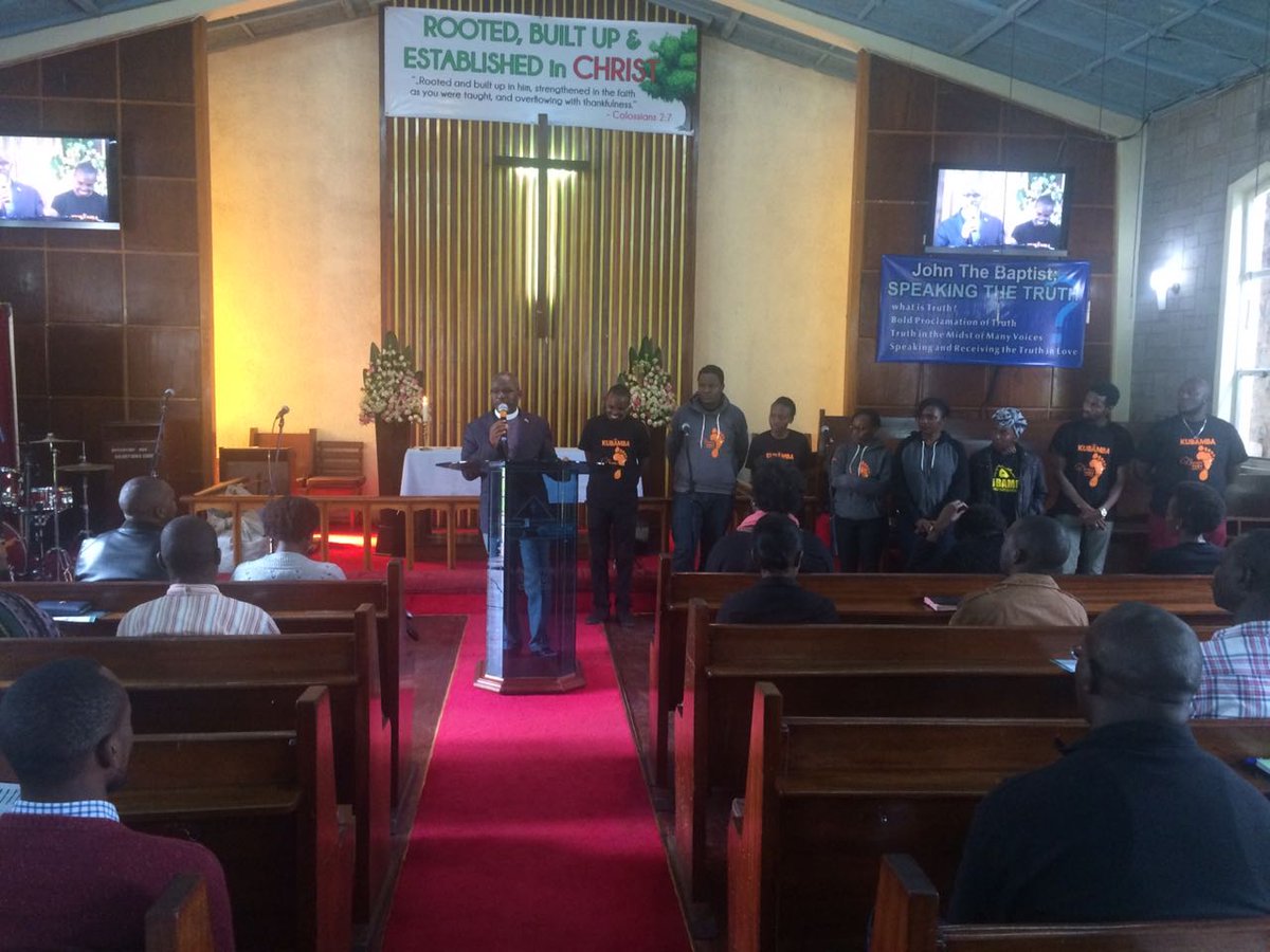 LucChurch's tweet photo. Praise be to God, may you never grow weary Kubamba, celebrating your 18th year of ministry. #KUBAMBA18 Sharing the good news of Jesus Christ. Delighted to be hosting you today at LUC, live on radio @NjugushKkrew  @kubambaradio @kubambatv @KubambaKE @obwandaj  #SundayMorning https://t.co/oU2kyGX7L8