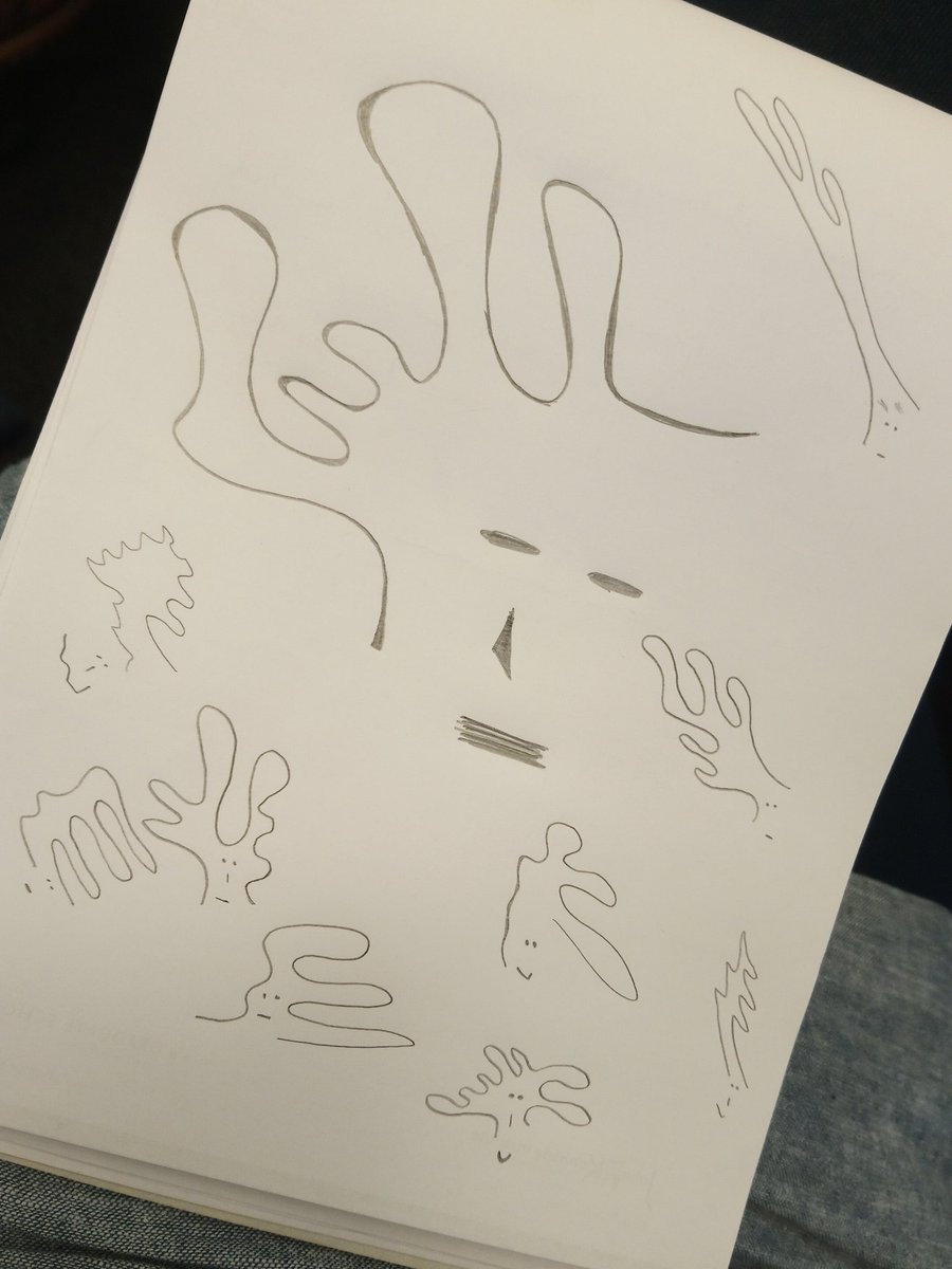 MaahoMay's tweet photo. At #dgfa18, drawing faces while listening to a talk by #ToddGitlin about the rise of the right in the USA https://t.co/cFwR4dNp9Q