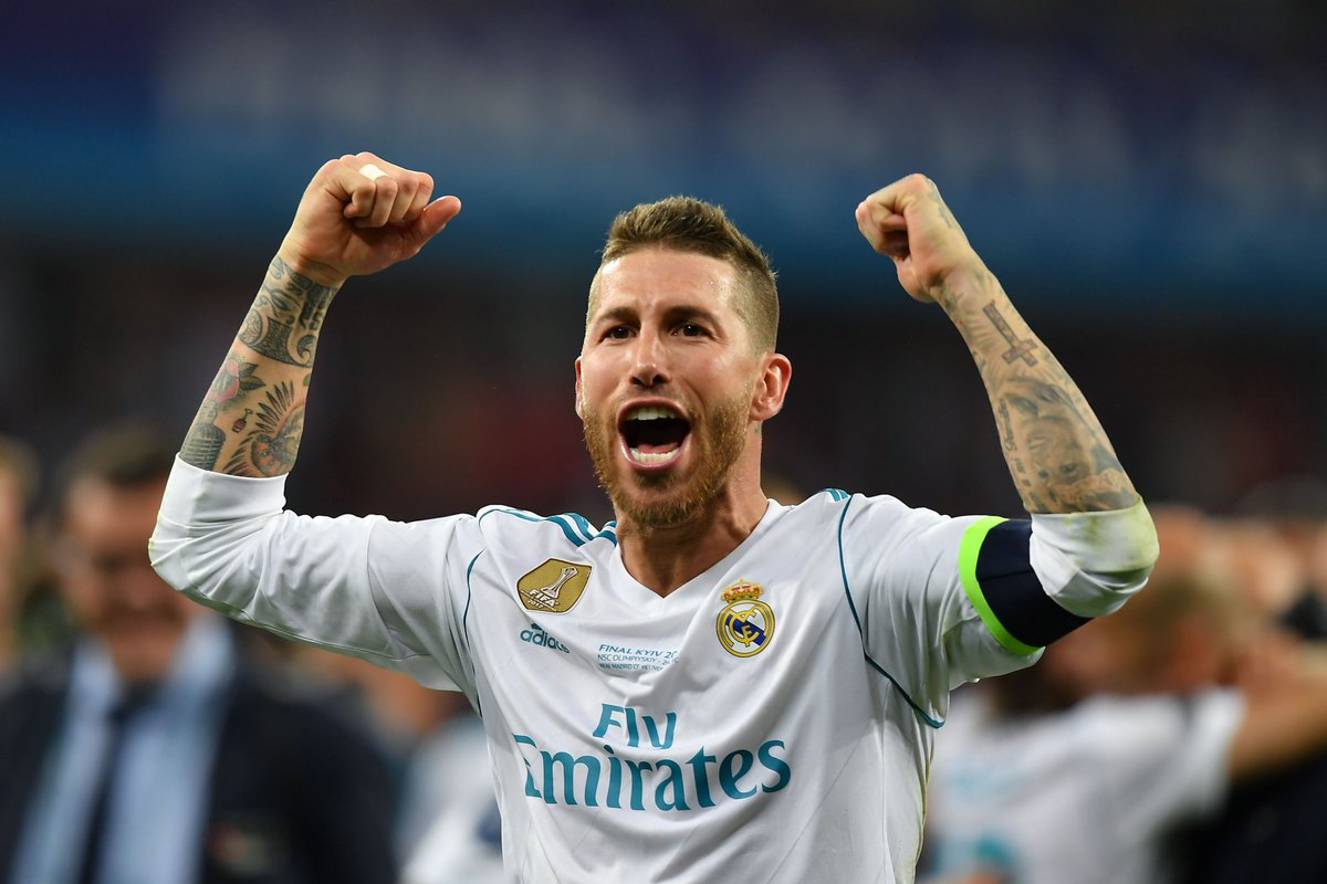 LigadeCampeones's tweet image. Sergio Ramos, leyenda del @realmadrid = el primer jugador en capitanear a su club a tres victorias en las finales desde Franz Beckenbauer (1974-76). 🏆🏆🏆

 #UCLfinal