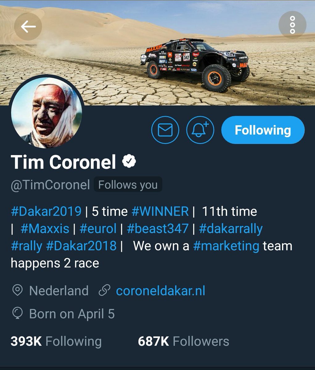 ImthirteenS's tweet image. تباه ها قهرمان اتومبیل رانی جهان منو فالو کرده :))))
#Timcoronel 
#Tamcoronel