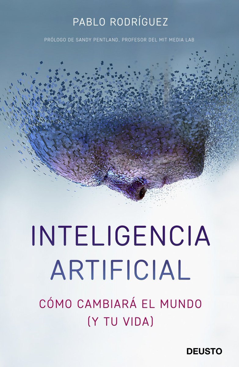 Ya en preventa mi primer libro. “Inteligencia Artificial: Cómo cambiará el mundo, y tu vida.” lanzamiento y presentación a finales de Junio <a href="/EdicionesDeusto/">Ediciones DEUSTO</a> #Planeta #InteligenciaArtificial #Datos buff.ly/2s9NYJw