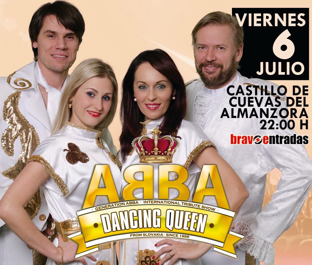 DGBProd's tweet photo. @abbornsite el mejor show #Abba de Europa #castillo de #cuevasdelalmanzora 6 julio @BravoEntradas https://t.co/9HCi5RmOOZ
