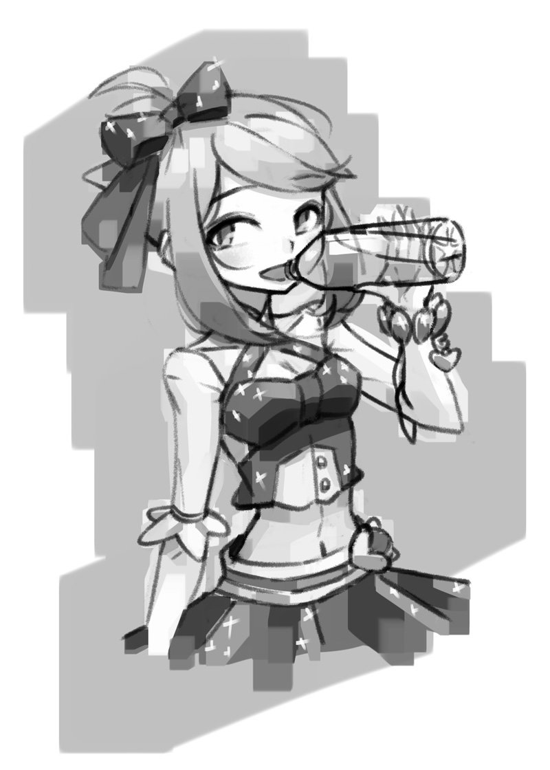 ハルカ(ポケモントレーナー) 「Pokésketch 」|makarollのイラスト