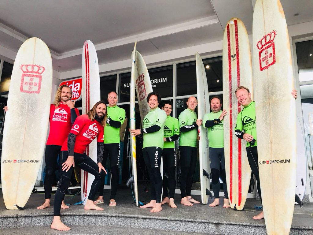 SurfEmporium's tweet photo. The Tech Data Group heading out for a morning Session with Surf Coach Wayne! 🏄🏼🙌🏼🎉 #surfemporium #learn2surf #surfschool #surflesson #groupsurf #surfing #sundayfunday #muizenberg #beach #capetown #capetownsurf https://t.co/bsSn102m4n