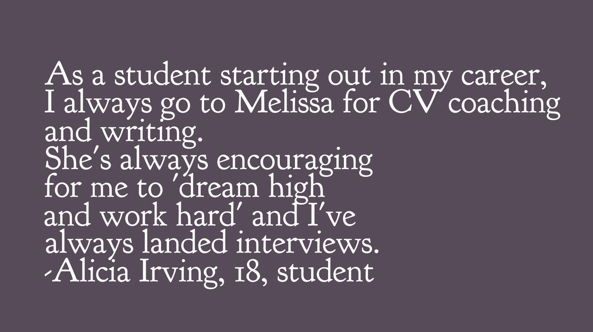 melissapaxtonpr's tweet photo. Great to help Alicia.
Do you have interns that need CV coaching & compiling before they leave your company. Contact Paxton People & Places.
#businesshelp #CVs #intern #internsupport #college #university #Careers #peopleandplaces https://t.co/paP7PF1uA5
