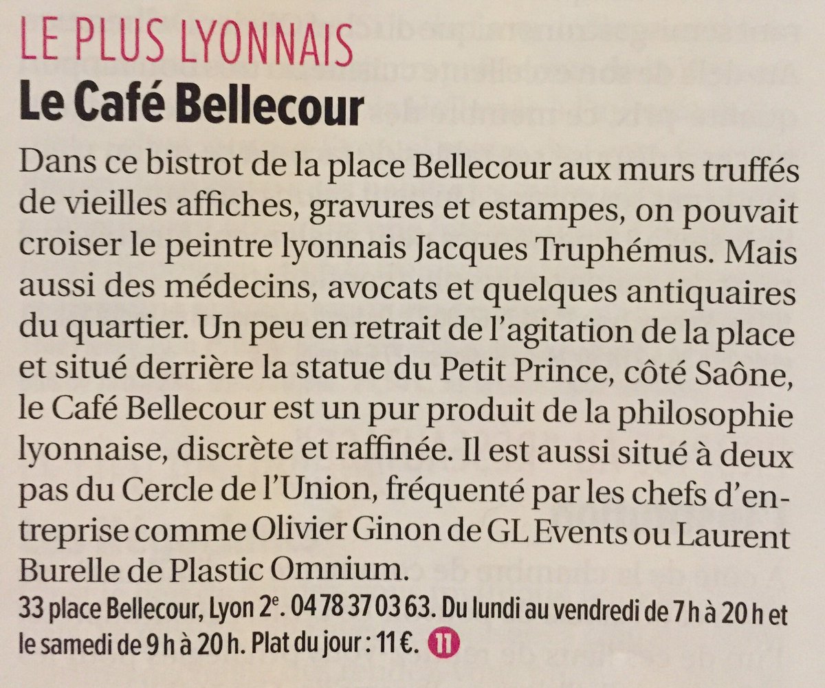 Laurent_acti's tweet photo. Cette semaine @tribunedelyon nous régale avec les restaurants d’affaires ... ma sélection en 4 restaurants, mention spéciale @MViannay #TocTocToque cc @TLMLyon https://t.co/dg4lZR1i9P