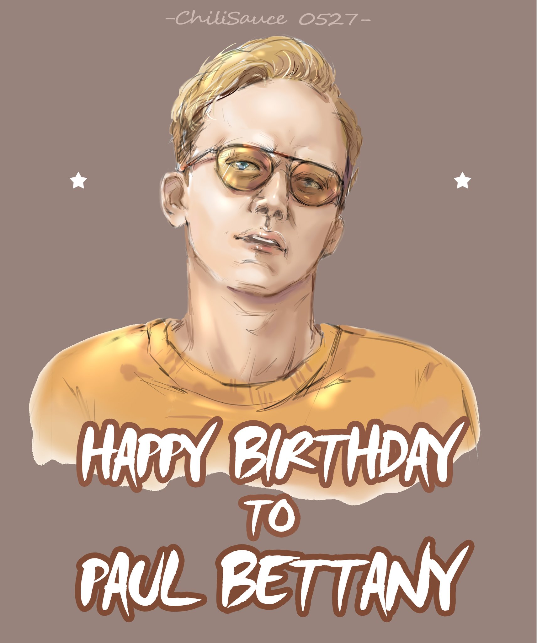 Happy birthday to PAUL BETTANY!!!!!
You deserve the best    