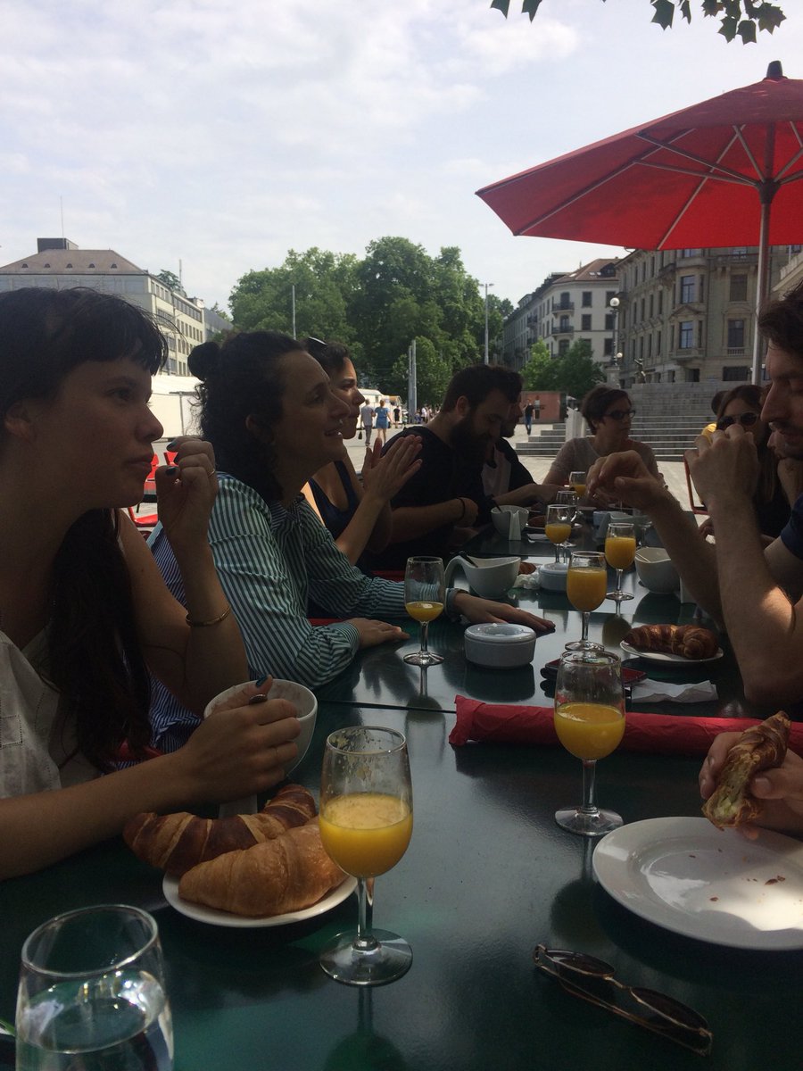 Festivalfrühstück #schweizertheatertertreffen #FjT18