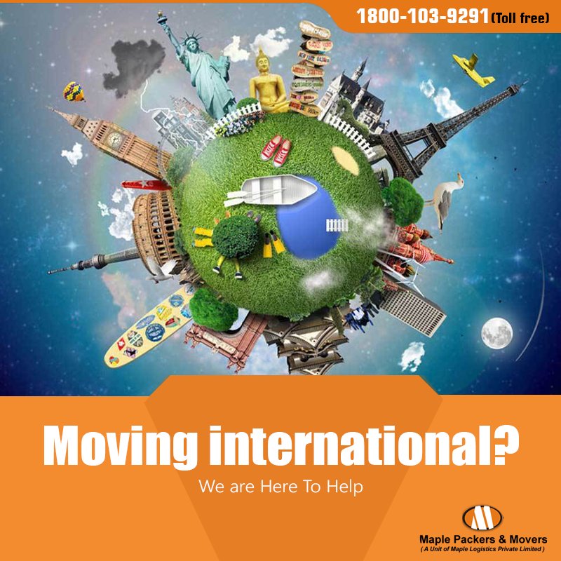 MaplePackers's tweet photo. Moving to another country can be very overwhelming. Let Maple make this #experience a happy one. Our representatives will aid you in every aspect from packing to unpacking in a new #country. Visit the link to know more. https://t.co/ABjFHXohr3
#International #Relocation https://t.co/0i6Hm22hKM
