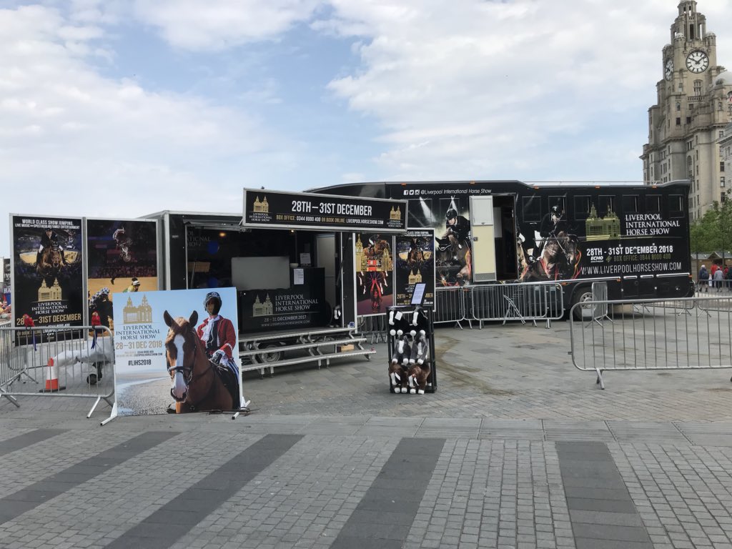All set up for a day of information about the show, picture opportunities...and pony rides from 12pm!😆

#LIHS2018 #TallShips