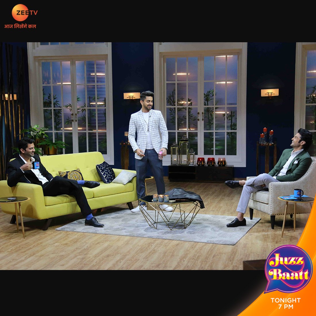 ZeeTV's tweet photo. @BarunSobtiSays and @zainimam01 are on the show tonight! Watch #JuzzBaatt with @RK1610IsMe at 7PM only on ZeeTV! https://t.co/LYXLSG30vo