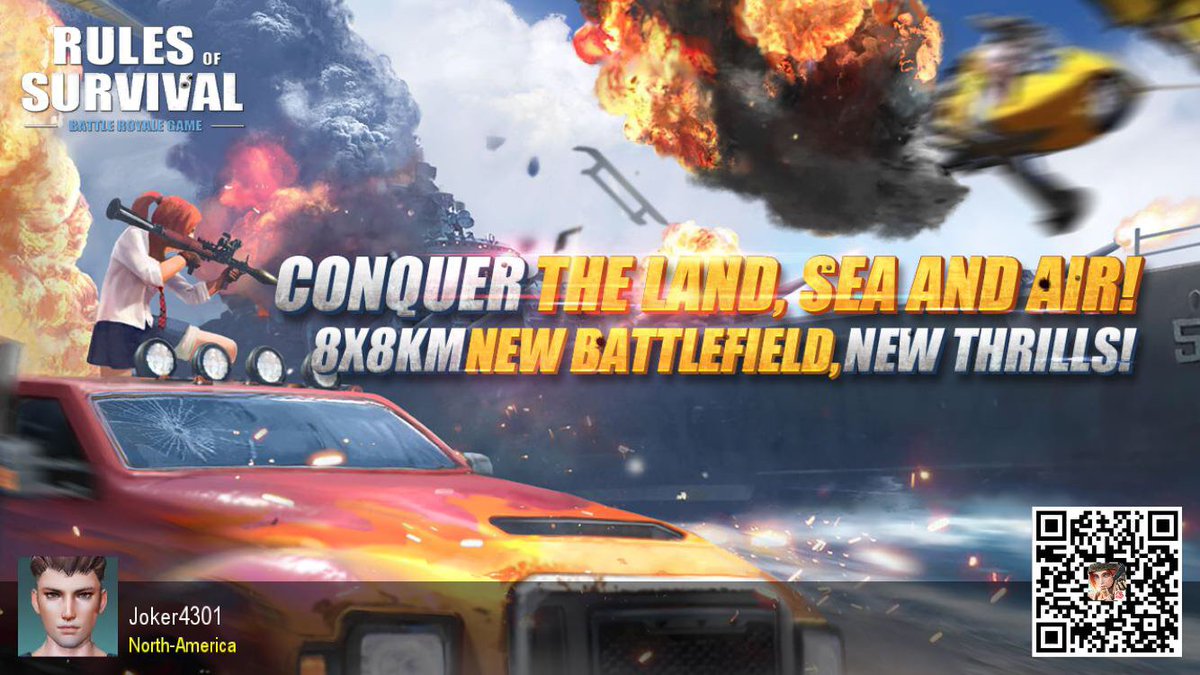 refayanalika's tweet image. #RulesofSurvival