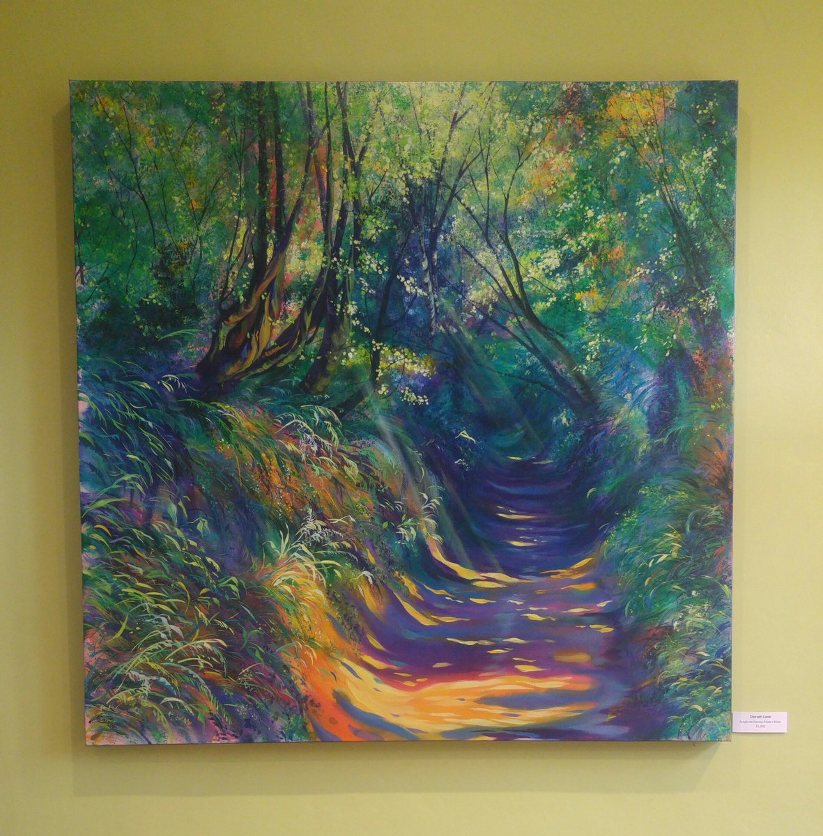 If its Dorset lanes that take your fancy...theres a few of those too. @dorsetartweeks Venue 20. Come by and say Hi! DT9 6RE