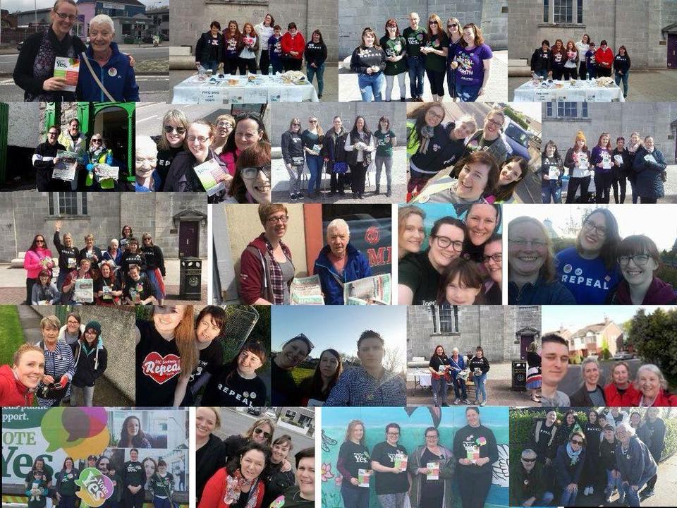 Some photos from <a href="/TFYEastCork/">East Cork Together For Yes</a> and <a href="/TfyMidleton/">Together For Yes Midleton/Carrigtwohill</a> .. Legends the lot 😍We Repealed the 8th!!