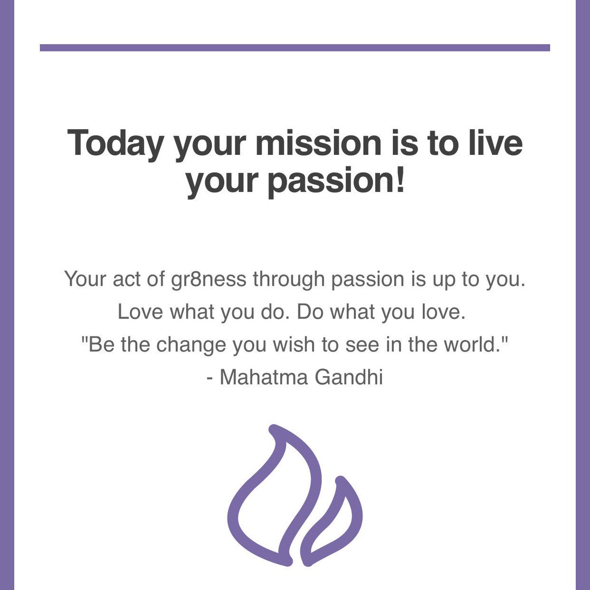 gr8nesstbd's tweet photo. Day 7: PASSION
Post your pictures and stories using #gr8nesstbd so everyone can share in seeing the amazing acts of Gr8ness being spread around our communities! 8️⃣💙👓
#gr8nesstbd #passion #bethechange https://t.co/SCBafFBvrC