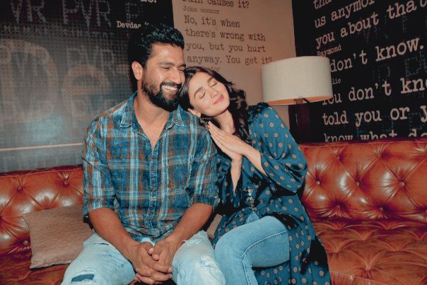 BestOfAlia's tweet photo. some people make your laugh a little louder, smile a little wider and life a little better. ❤️

look at these two dorks @aliaa08 &amp; @vickykaushal09 ✨ https://t.co/THKZ9wpCEm