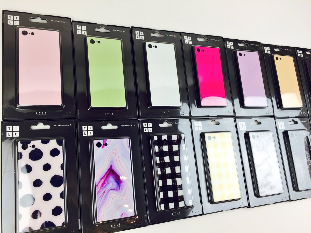 渋谷ロフト Iphoneケース スタイリッシュなスクエア型のケース Tile タイル が 入荷いたしました 表面部には光沢感のある 硬度９hの強化ガラスを使用していることも 大きな特徴 対応機種 Iphone７ ８ ７plus ８plus １