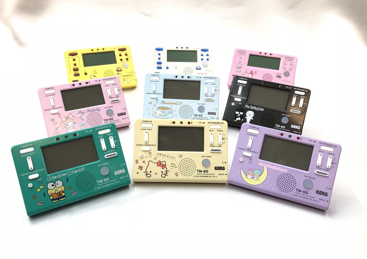 ট ইট র ウインナー楽器 サンリオ限定チューナー第2弾が発売されました 今回はハローキティ リトルツインスターズ けろけろけろっぴです どれも可愛くてたまりませんね 歴代のサンリオ限定チューナーも一部ご用意ありますので ぜひお越しください ট ইট র ウインナー楽器 サンリオ限定チューナー第2弾が発売されました 今回はハローキティ リトルツインスターズ けろけろけろっぴです どれも可愛くてたまりませんね 歴代のサンリオ限定チューナーも一部ご用意ありますので ぜひお越しください