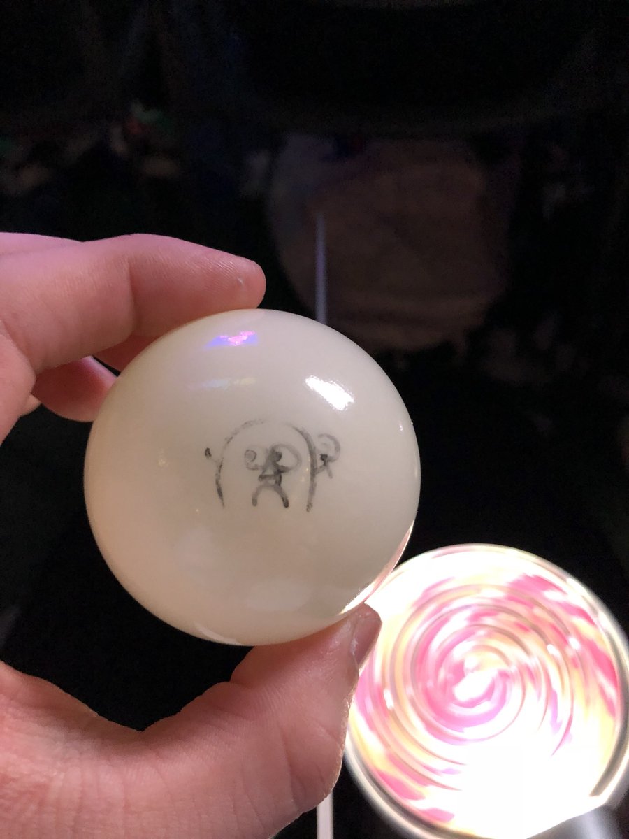 うぉーーーーーー！！！！ 推しのサインボールGET😍👍 ペンギンたん