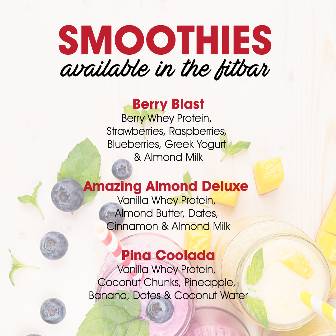 urbfitgroup's tweet photo. Don't forget about our FIT BAR here at Six Urban Fitness Gym! Check out the amazing smoothies and juices below.

Also Bank Holiday Monday Opening Hours are 8am-4pm, and there are no classes running remember! https://t.co/7PMtNWMJmL