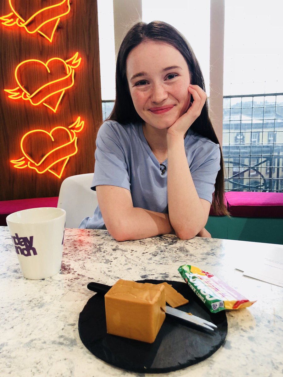 SundayBrunchC4's tweet photo. 🧀 &amp; 🍫  with @thisissigrid 😍 #SundayBrunch https://t.co/PPtxGM64PC