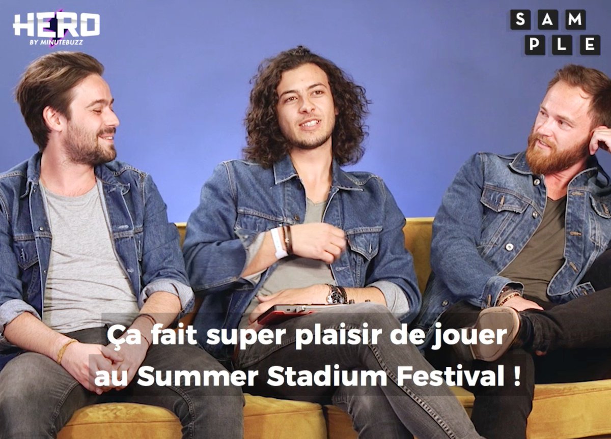 MusicMozambo's tweet photo. 🔊 On a parlé musique (et pas que) avec @herominutebuzz à l'occasion de notre date au @SummerStadium13 🔥 ▶️ https://t.co/Nfk4IEsqeN #papercut #sample #interview #minutebuzz https://t.co/HO5JKYWAfD