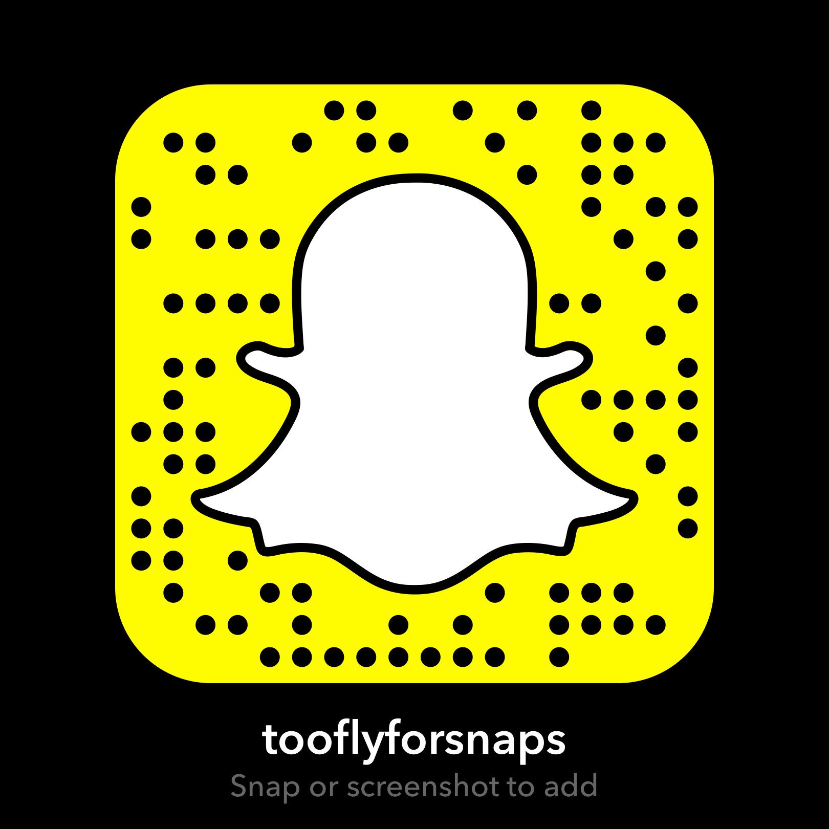 Add me on Snapchat - tooflyforsnaps https://t.co/NvBNBBmk1i