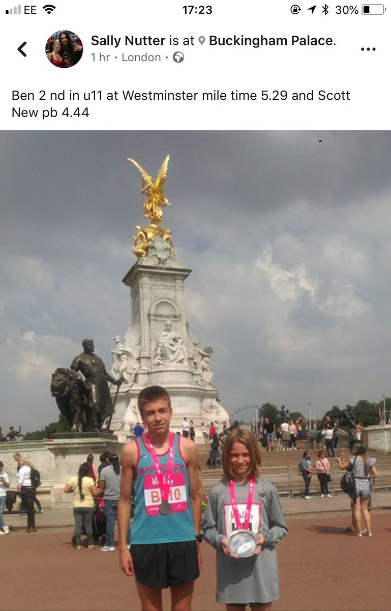 Barnsley AC (@barnsleyac) on Twitter photo Well done Scott & Ben Nutter, awesome running ππ»ββοΈππ» <a href="/WestminsterMile/">Vitality Westminster Mile</a> Well done Scott & Ben Nutter, awesome running ππ»ββοΈππ» <a href="/WestminsterMile/">Vitality Westminster Mile</a>