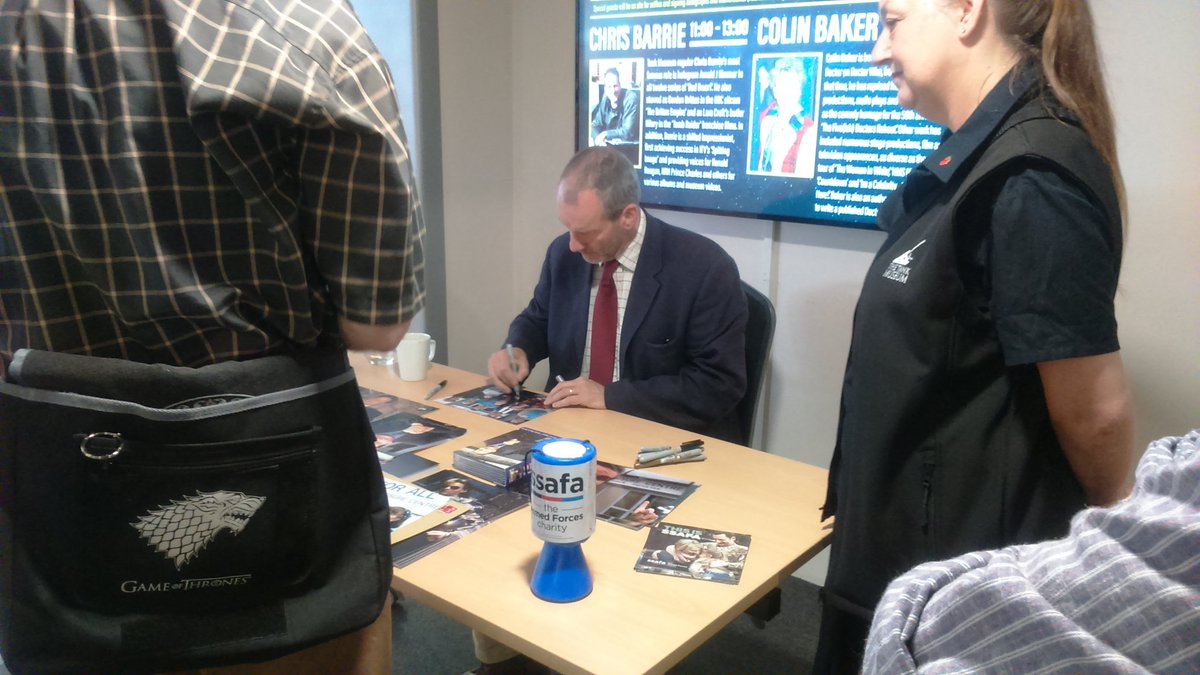 We met Chris Barrie! #reddwarf #brittasempire