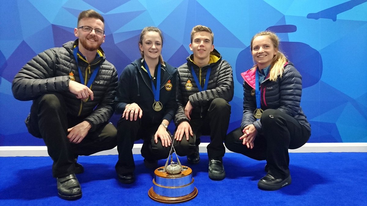 The 2018 Scottish Curling Mixed Champions: Team Brydone! 🎉🏆 🏅 #Curling <a href="/activestirling1/">Active Stirling Ltd</a> @thepeakstirling