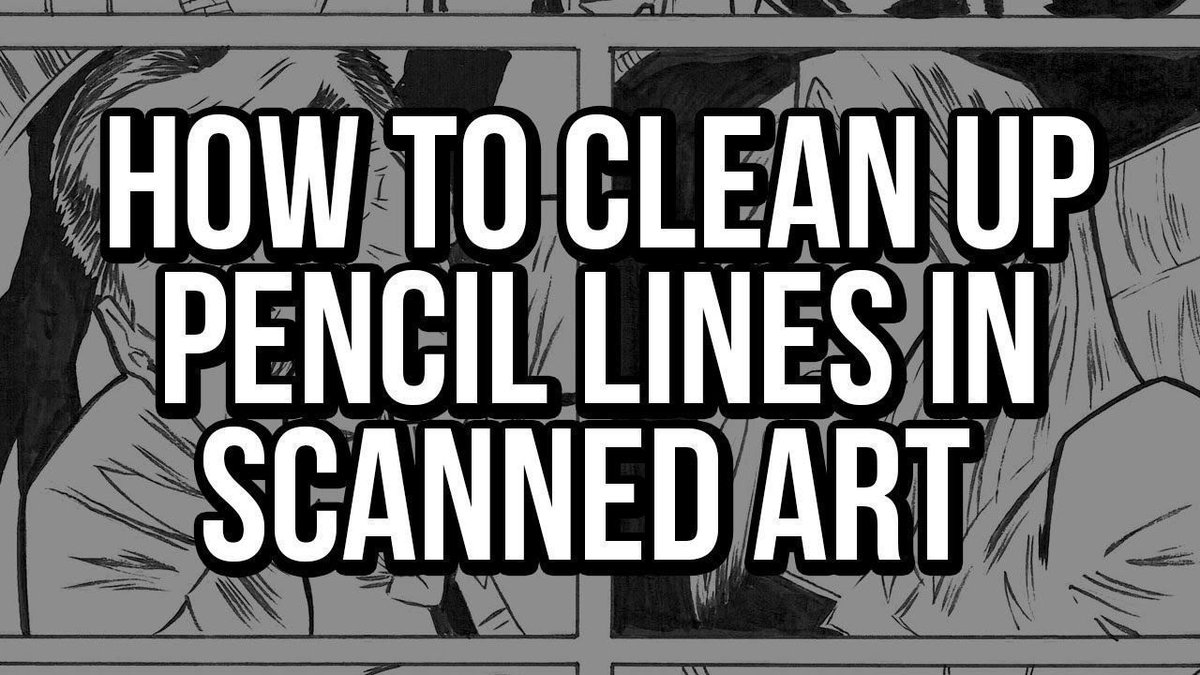 PhotoshopHaven's tweet image. “How To Clean Up Pencil (or Ink) Lines in Scanned Art! A Photoshop comic #ColoringTutorial ” buff.ly/2EkCQRn
