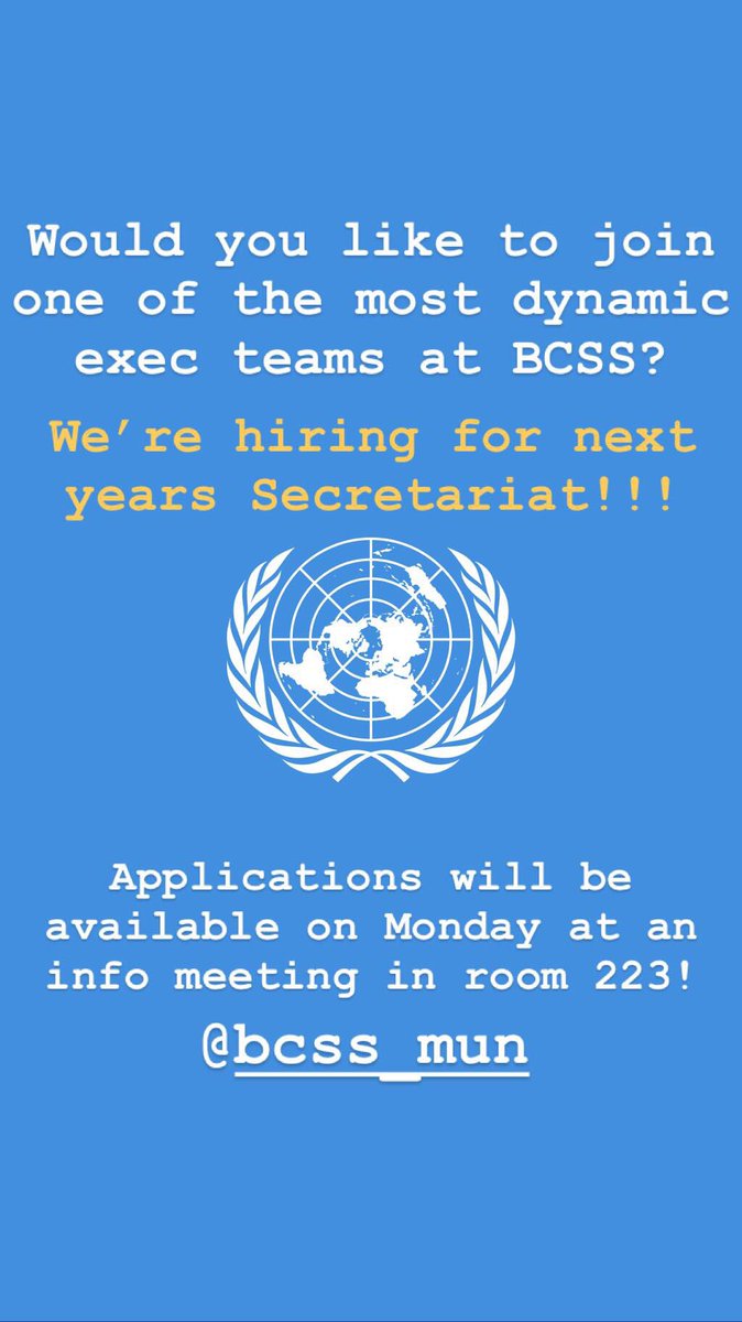 BCSS Model UN tweet media