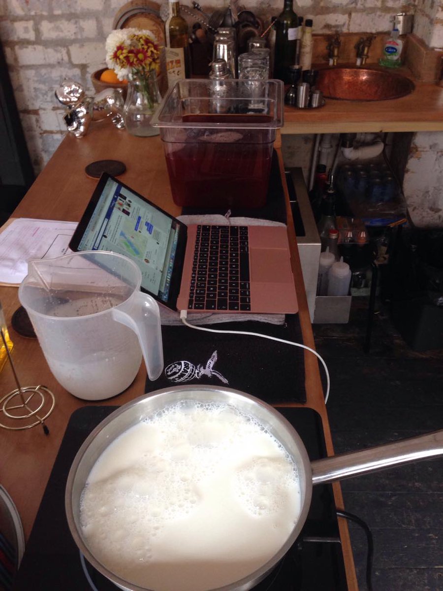 Our Vintage Candy Punch is selling so well, we're already having to work on our next batch! The Cherry Clover Club will be here soon! Using <a href="/scapegracegin/">Scapegrace Gin</a> !