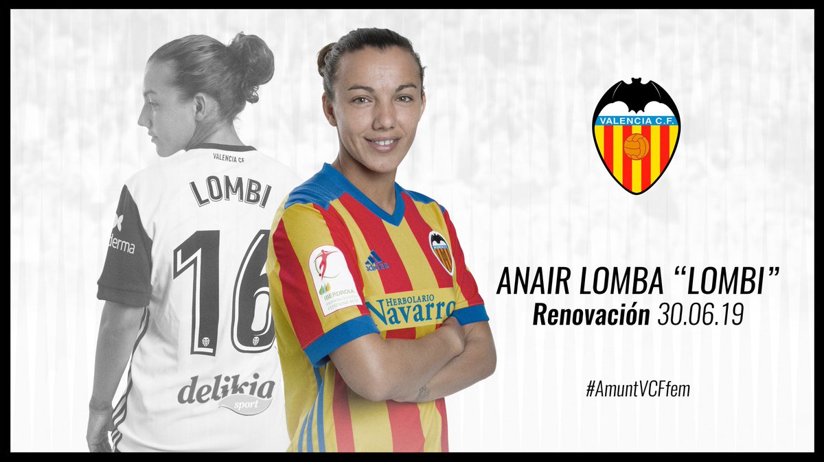 EllasSonDeporte's tweet photo. 🖊⚽️ | ¡Tres renovaciones 🔁 más en el @VCF_Femenino ⚪⚫!

@JennVreugdenhil seguirá un año más bajo palos 🥅, la defensora @NataliaGaitan3 prolonga dos años su compromiso con el club che. @Anair16
vestirá un año más la elástica ⚪⚫.

¡Enhorabuena! 🎉

#AmuntVCFFem 🦇 https://t.co/RhsfGbkzWt