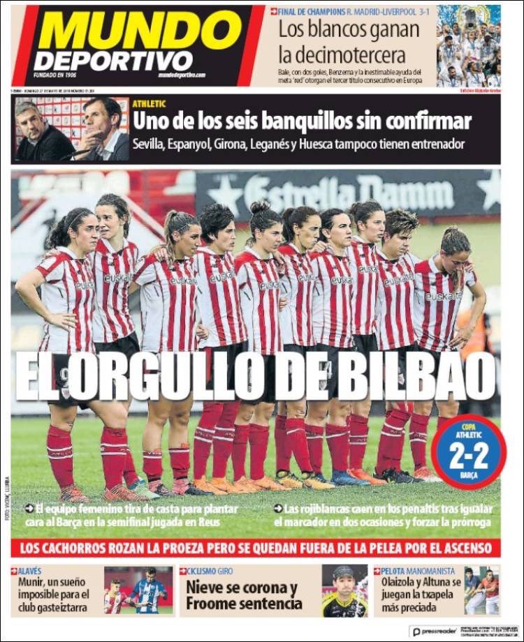 Zorionak! A ellas y <a href="/Bizkaia_MD/">Edición Bizkaia MD</a>. ¡PORTADÓN!