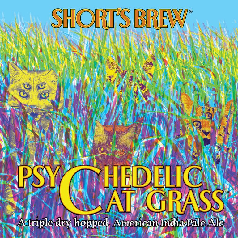 BeerConnoisseur's tweet photo. .@ShortsBrewing in Michigan has announced the return of its extremely limited-release #WithoutDelayIPA Psychedelic Cat Grass. Find it ASAP so you can consume it as fresh as possible: https://t.co/ioUhX6KJ8E https://t.co/UQ5q0edmg6