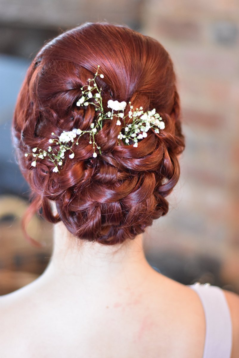 Beautiful Bridesmaid at <a href="/MaidensBarn/">Maidens Barn</a>  #weddinghair #wedding #weddinghair #bride #weddinghairstylist <a href="/MaidensBarn/">Maidens Barn</a>