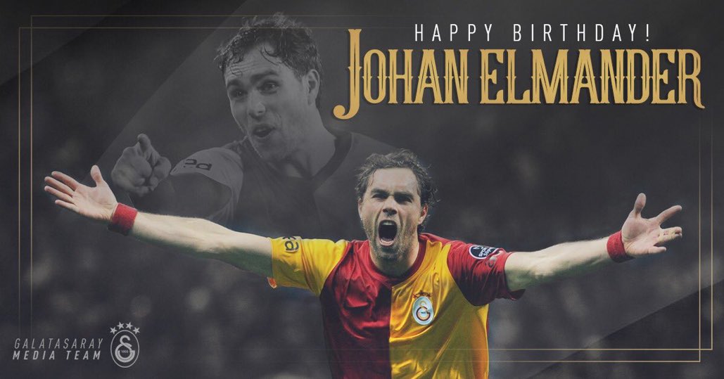 Happy birthday, Johan Elmander!   