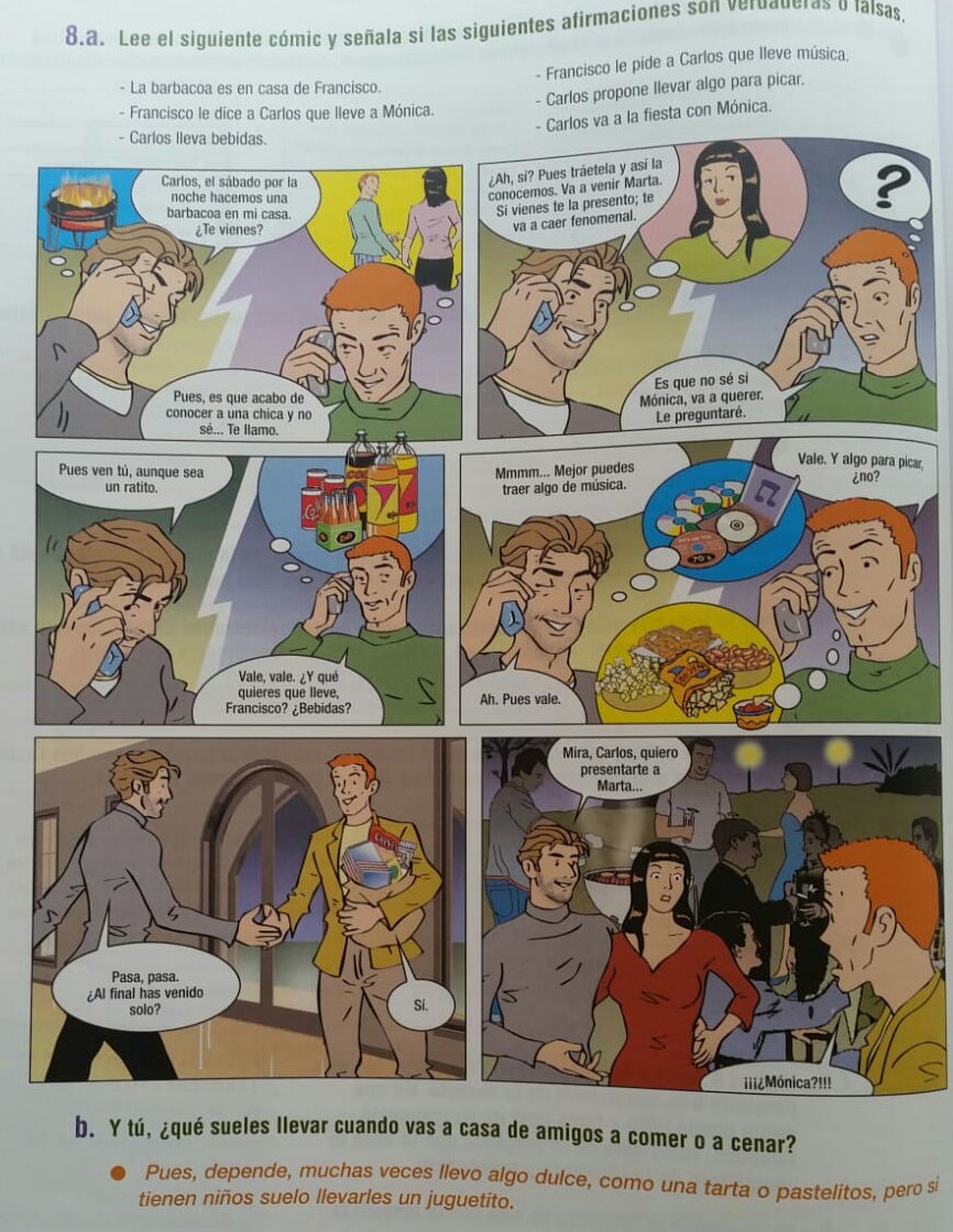 FranPHolland's tweet photo. Atención a este reading de español para extranjeros, nivel B1. No tiene desperdicio. https://t.co/7hiZ6qqR3J
