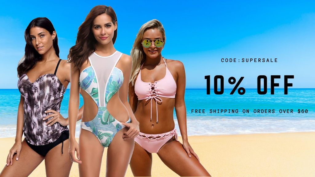fabonbeach's tweet photo. Find various styles of #swimwear for different body types at https://t.co/MSvcRO8Tt6 now! 10% off at first order using code SUPERSALE. Enjoy free worldwide shipping on orders over $60! https://t.co/2RklCOZchT
