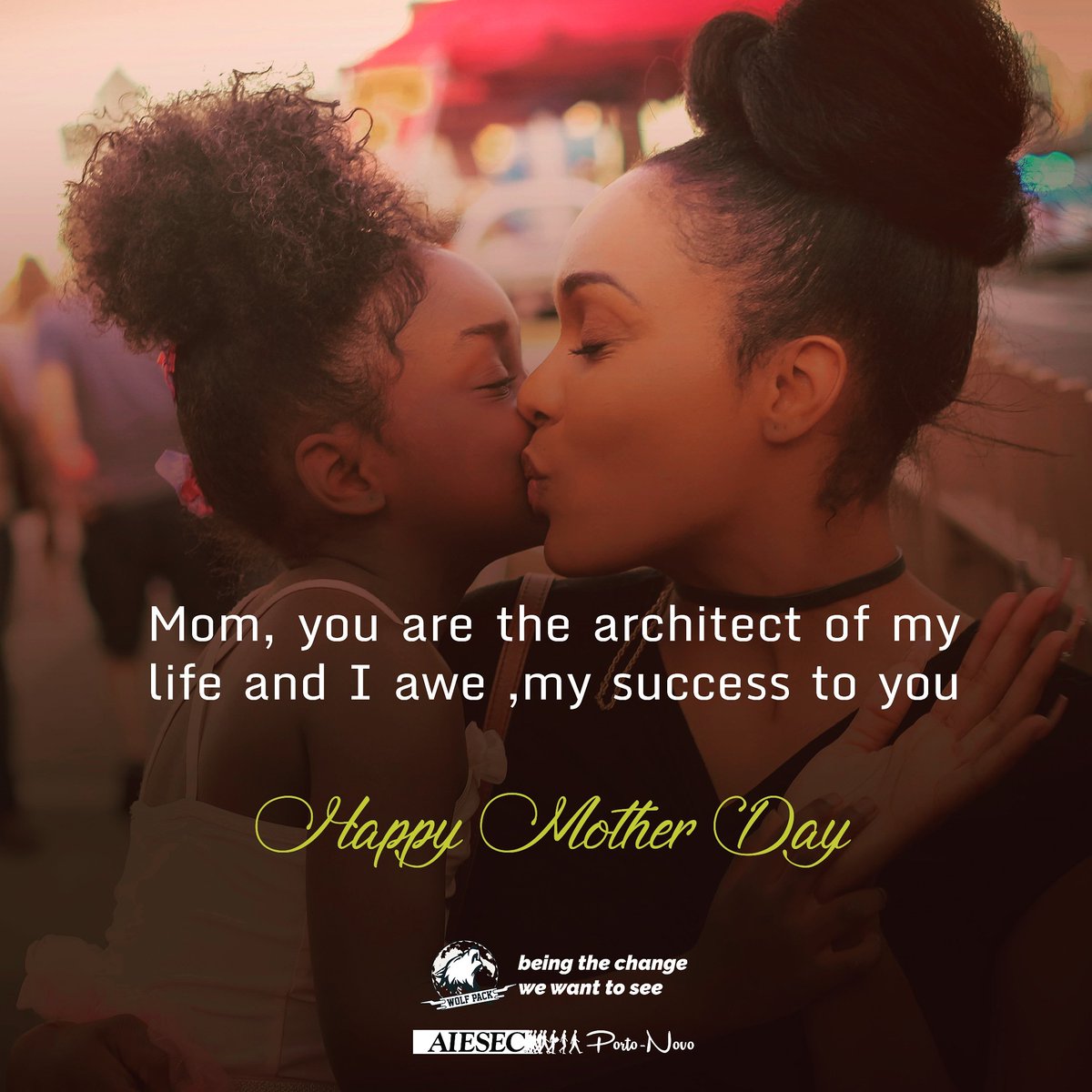 AIESEC_PN's tweet photo. HappyMotherDay #Aiesec #wolfpack #aiesecportonovo #FilfulThepromise #LeaderBuilder @Aiesec_PN #SparkTheMouvement #BeingTheChangeWeWantToSee https://t.co/T4LdUkEKDn