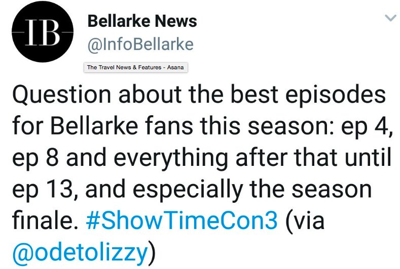 Bellarke95's tweet photo. some extra hot tea ladies and gents https://t.co/gcK8ZMruST