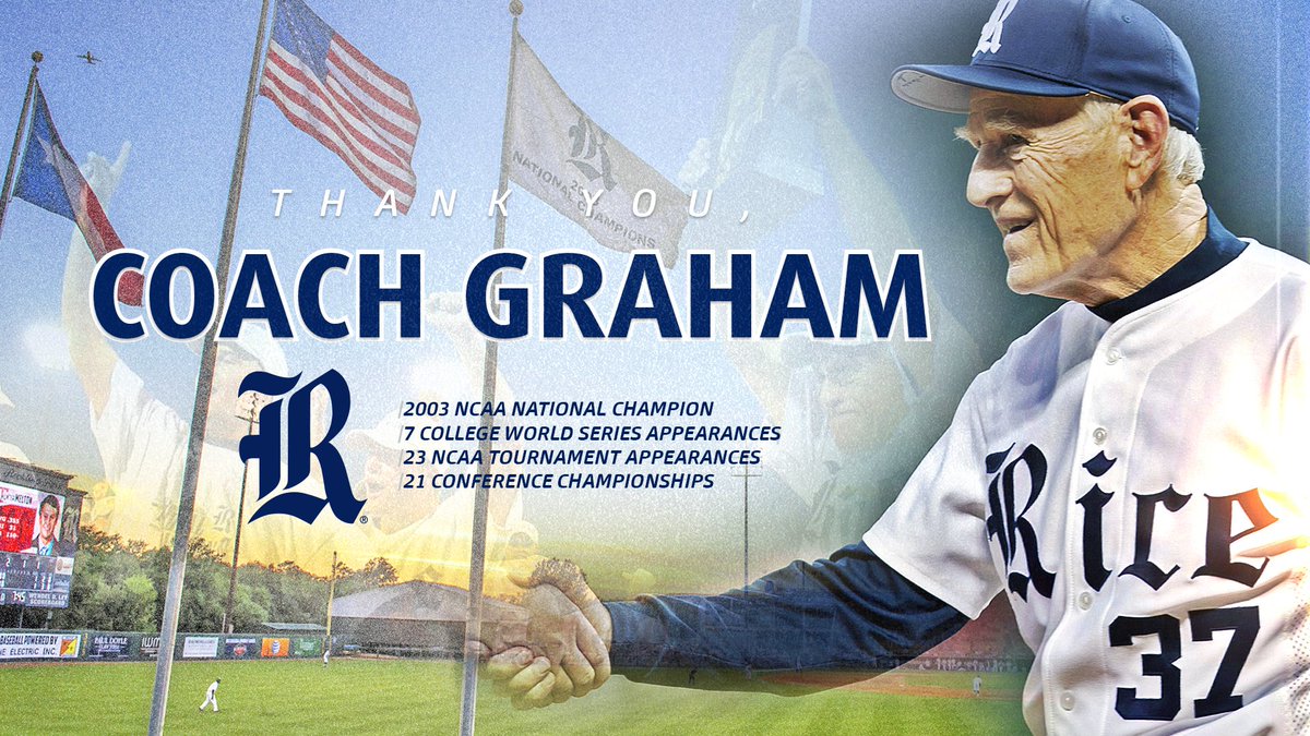 RiceAthletics's tweet image. With so much to say, we’ll start here: Thank You Coach!