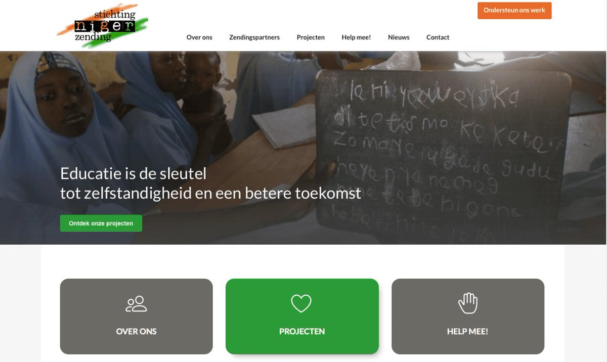 mirjam_baas's tweet photo. Blij met de nieuwe website https://t.co/eMIIqY9iDv  Een mooi cadeau dat we kregen van @vanderperk Neem eens een kijkje... in #Niger werken we samen onder de vlag van @ywam . De moeite waard, mooie projecten! https://t.co/NXU6C2n9x2