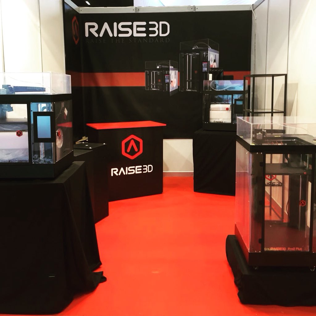 Todo a punto para mañana 🙌🏼
#addit3d #feria3d #additivemanufacturing #BEC #bilbao #raise3d #fdm #fff #filamento #fiberforce #3dprinting #3dprinter