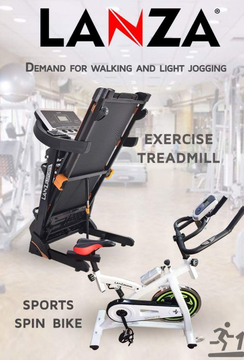 Lanza exercise treadmill