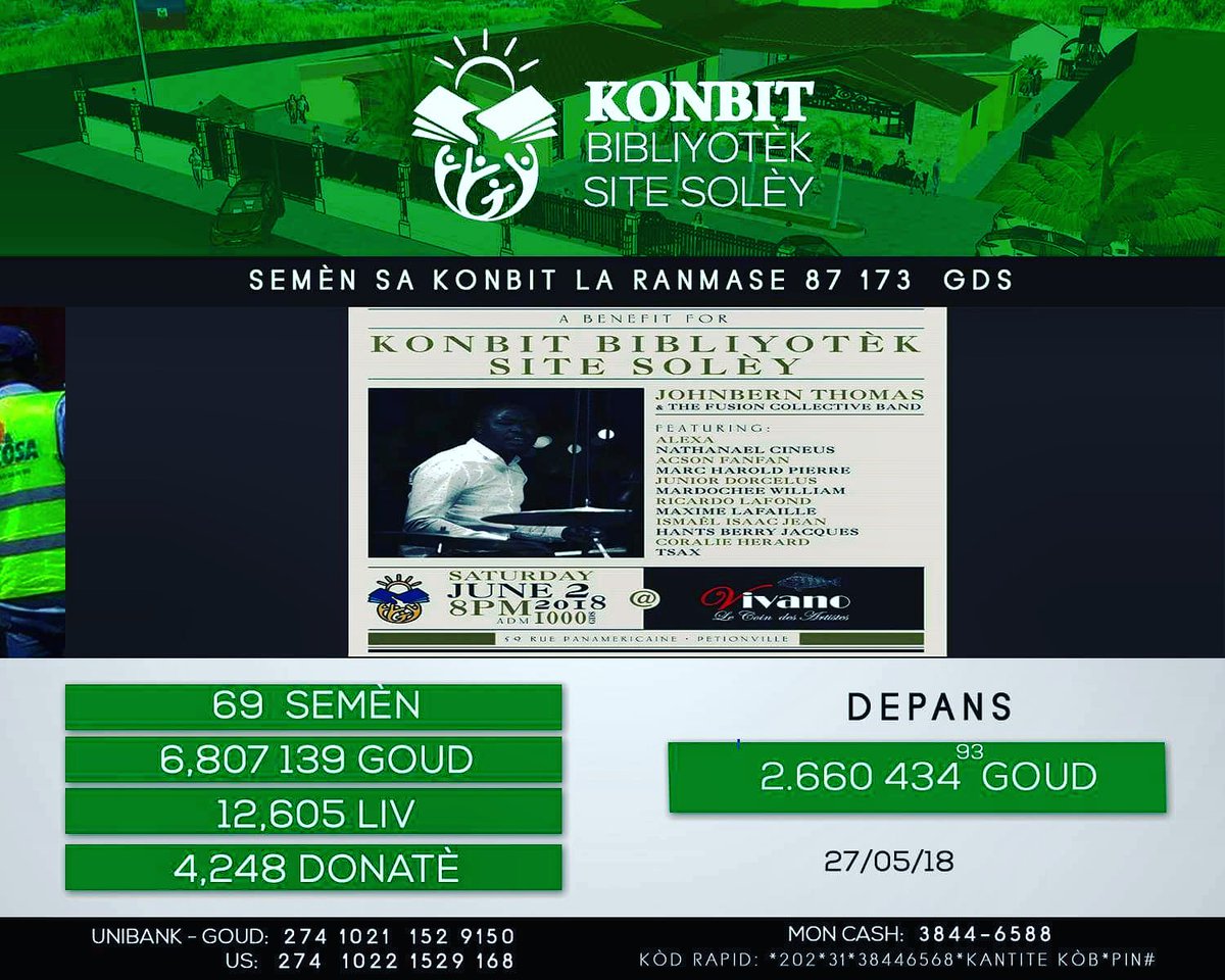 Rapò 69èm semèn <a href="/kbsshaiti/">Konbit Bibliyotèk Site Solèy</a>